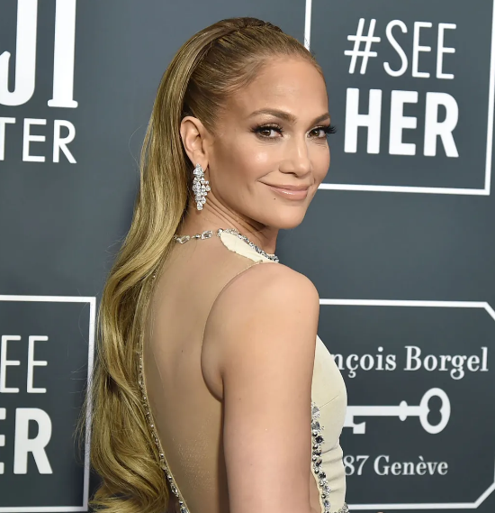 Jennifer Lopez Honey Blonde Hair